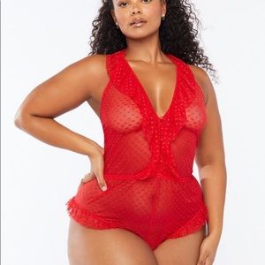 Red heart Savage x Fenty teddy